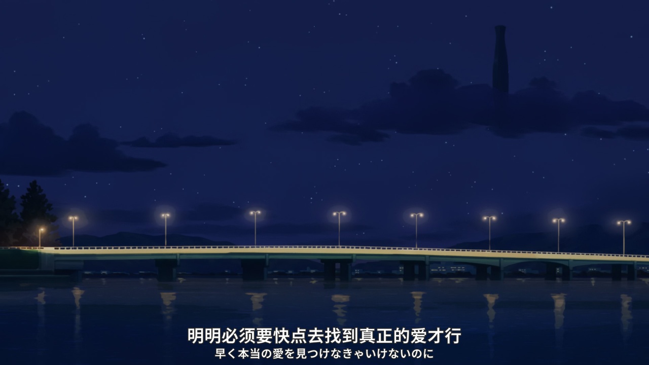 明明必须要快点去找到真正的爱才行