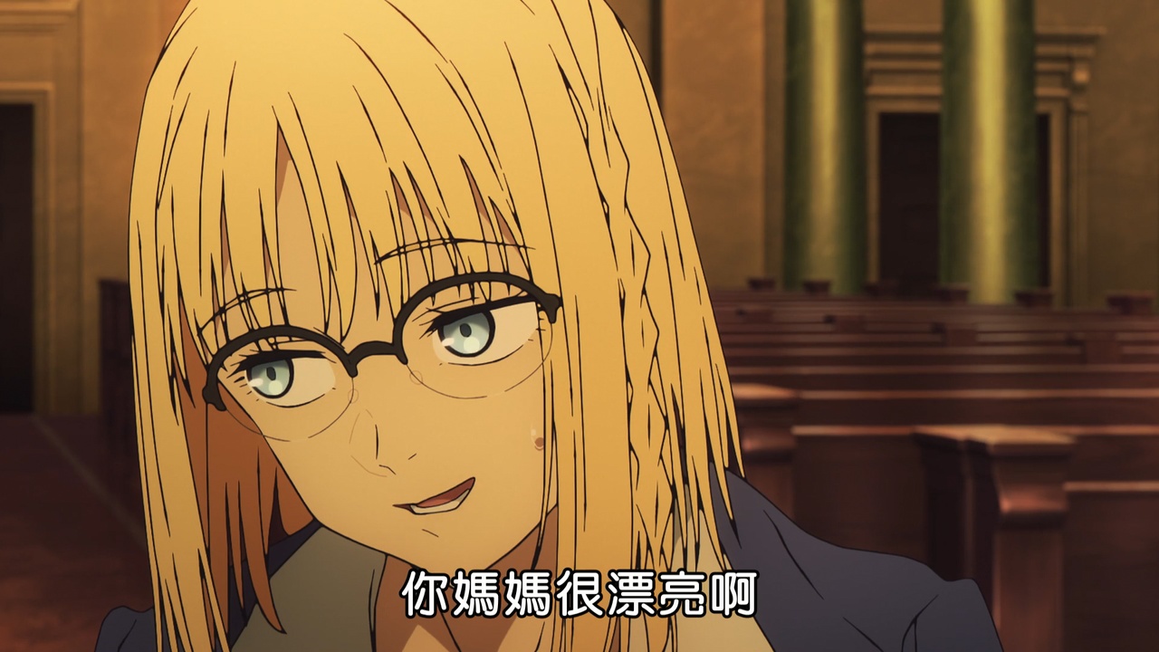 你妈妈很漂亮啊