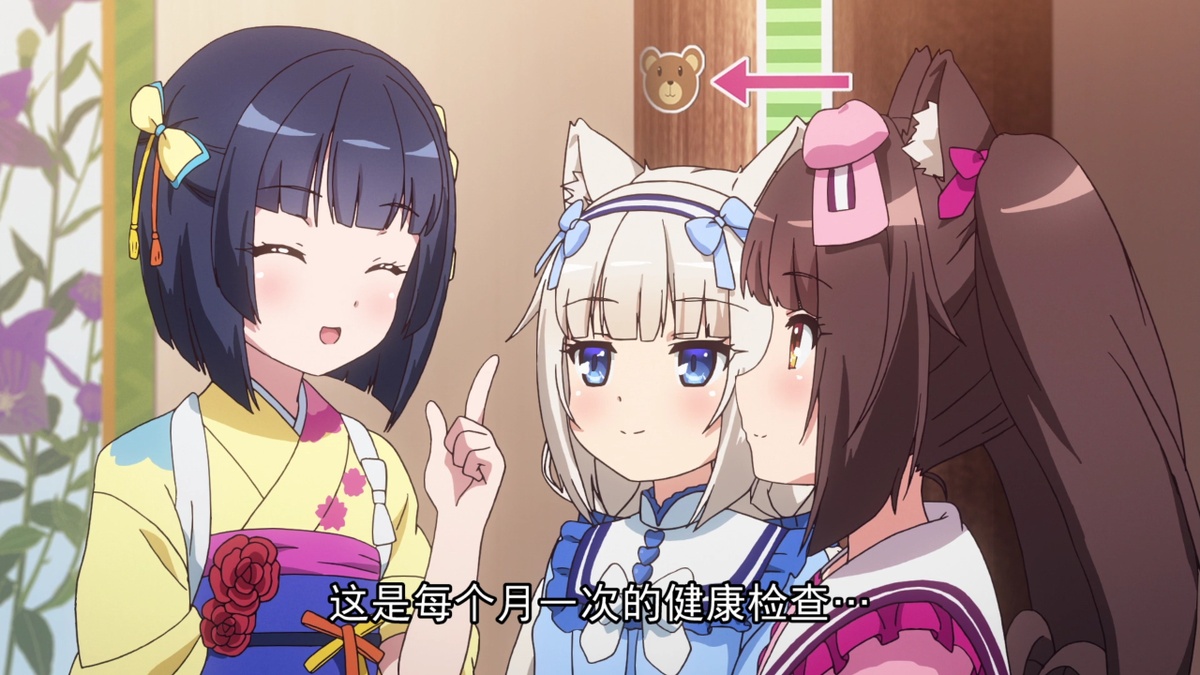 这是每个月一次的健康检查…