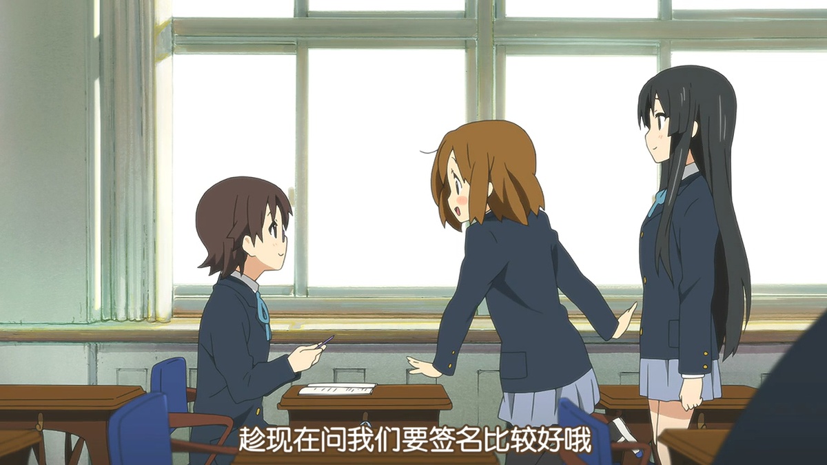 趁现在问我们要签名比较好哦