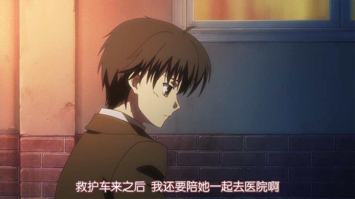 救护车来了之后 我还要陪她一起去医院啊