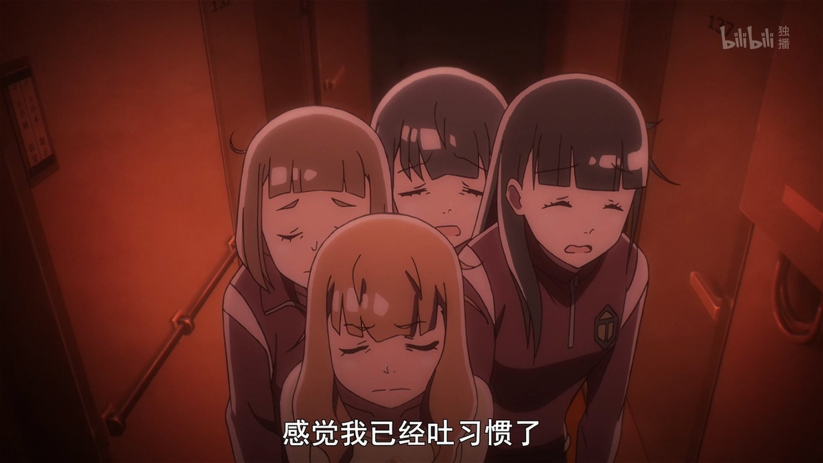 感觉我已经吐习惯了