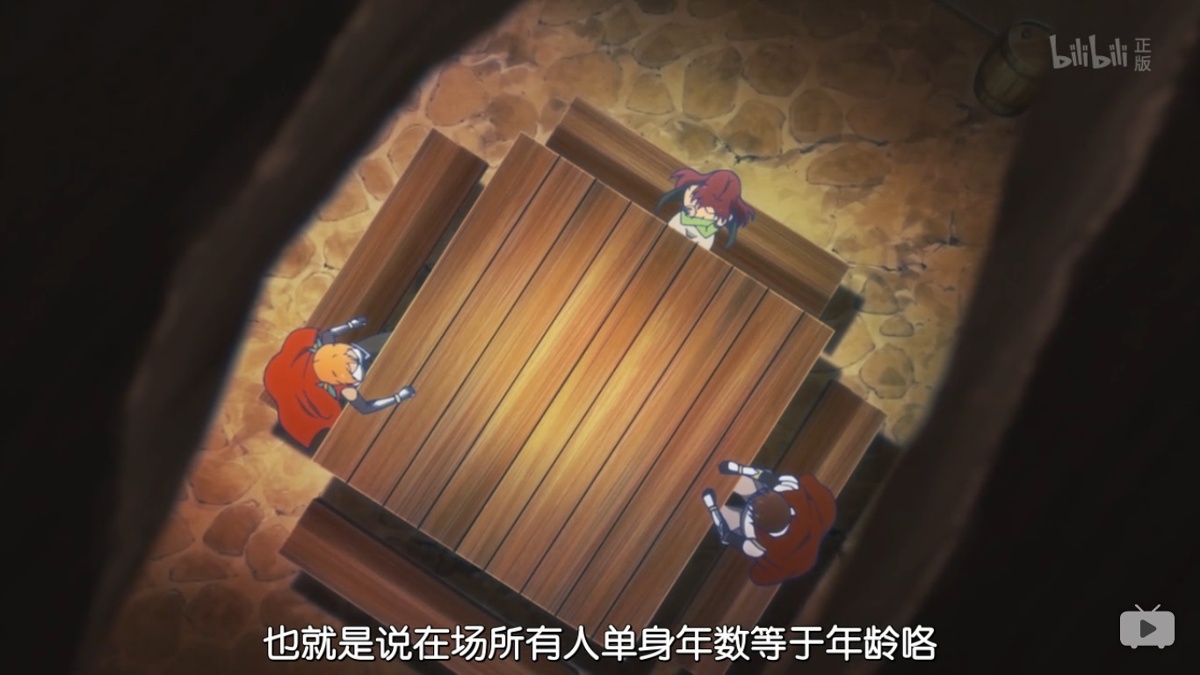 也就是说在场所有人单身年数等于年龄咯