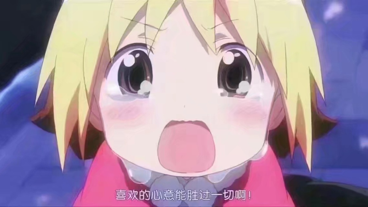 喜欢的心意胜过一切啊！