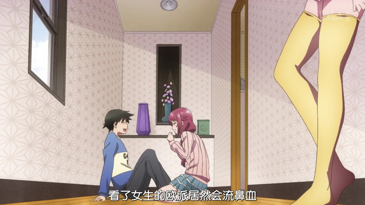 看了女生的欧派居然会流鼻血