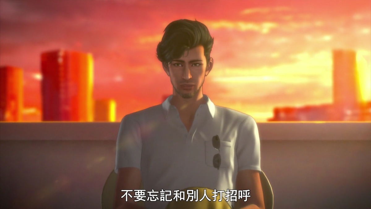 不要忘记和别人打招呼