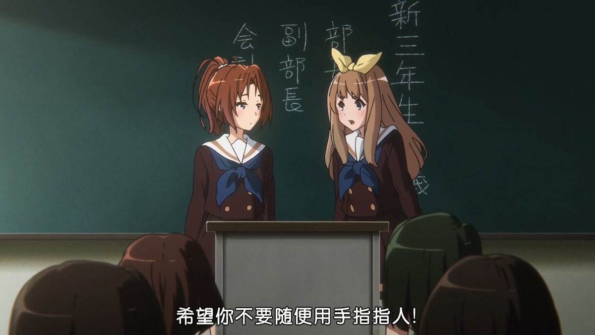 希望你不要随便用手指指人！