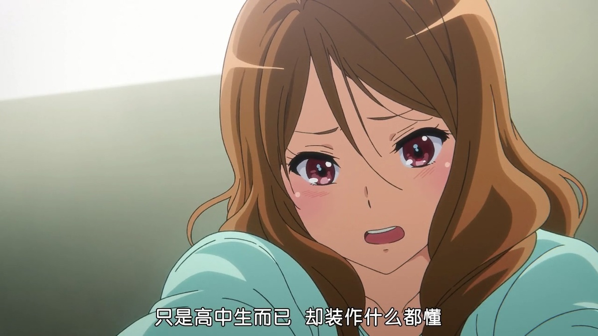 只是高中生而已 却装作什么都懂