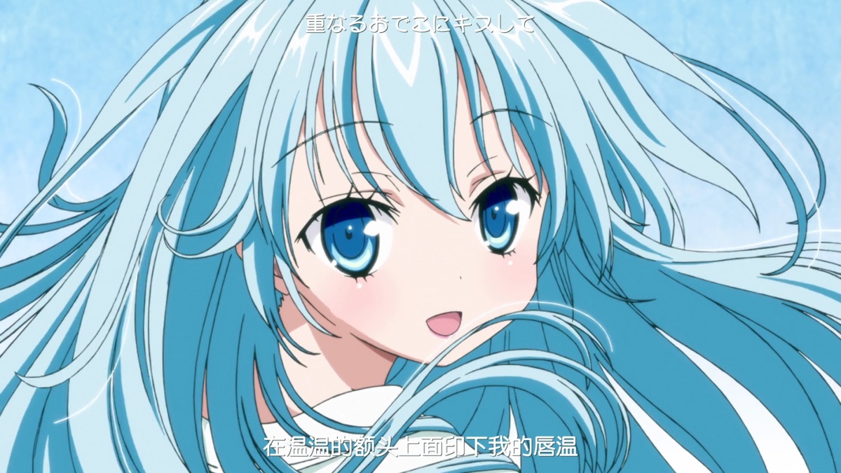 在温温的额头上面印下我的唇温
