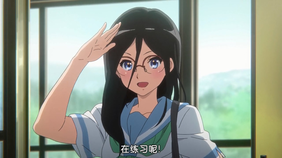 在练习呢！