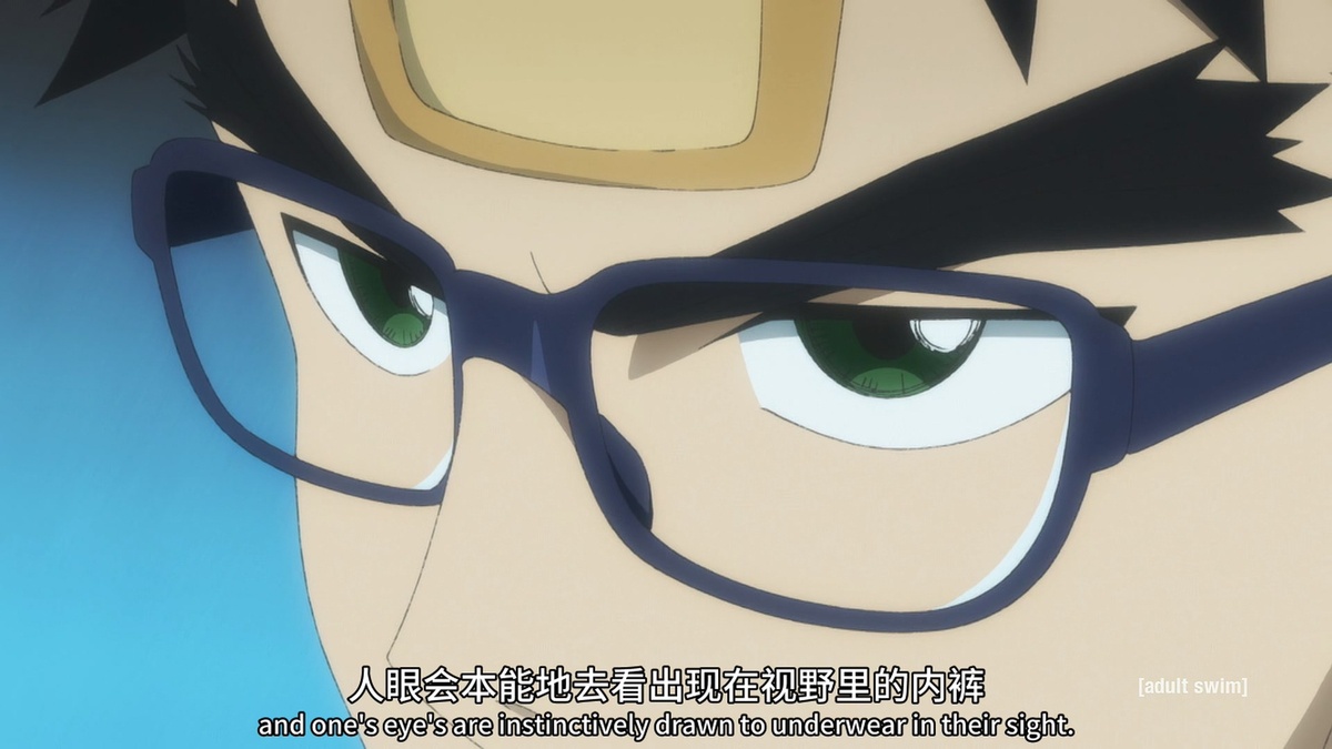 人眼会本能地去看出现在视野中的内裤