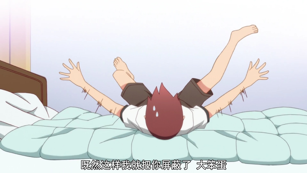 既然这样我就把你屏蔽了 大笨蛋