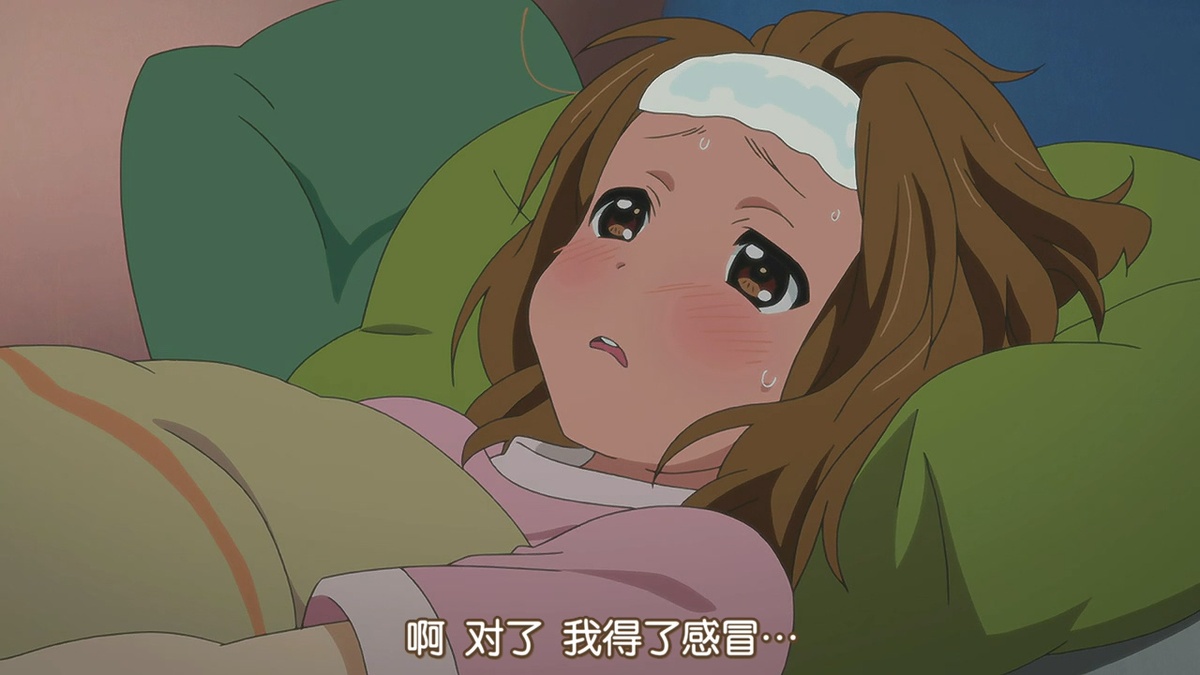 啊 对了 我得了感冒…