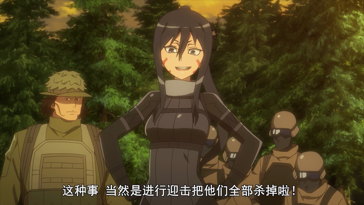 这种事 当然是进行迎击把他们全部杀掉啦！