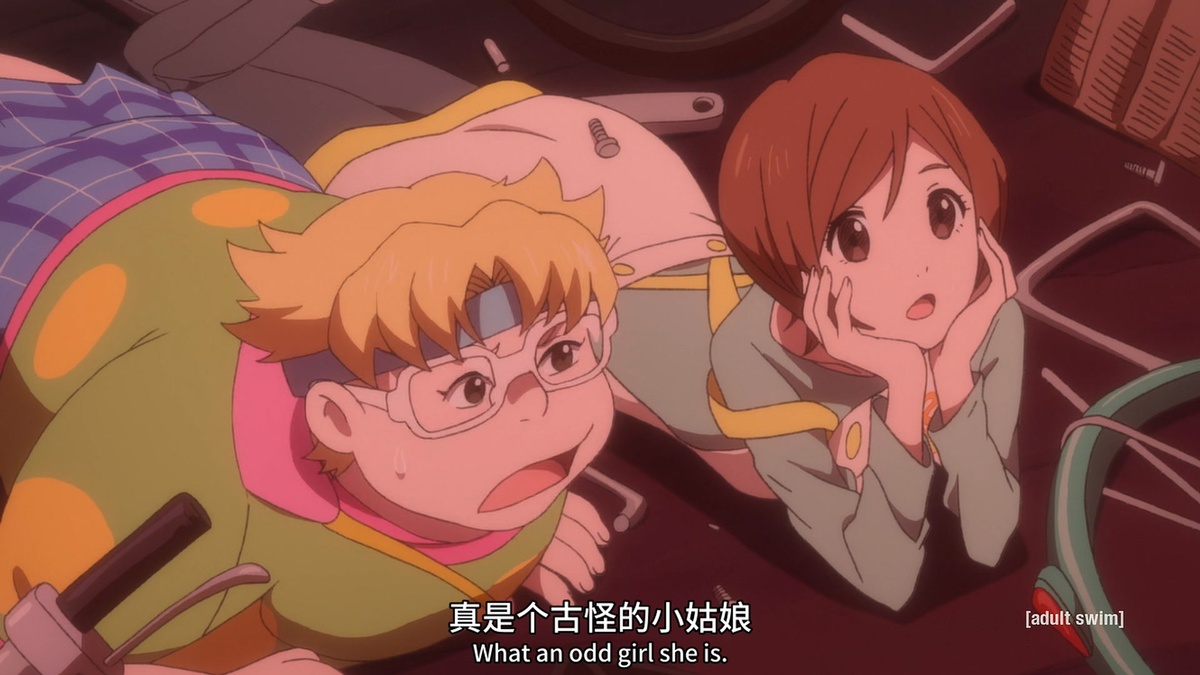 真是个古怪的小姑娘