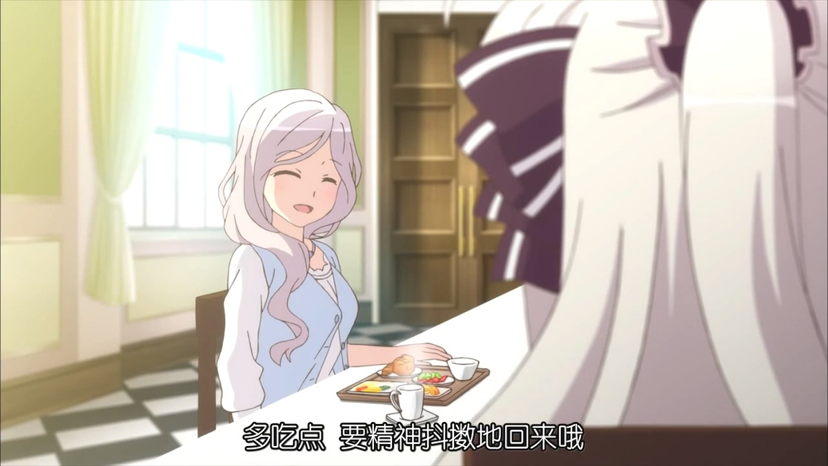 多吃点 要精神抖擞地回来哦