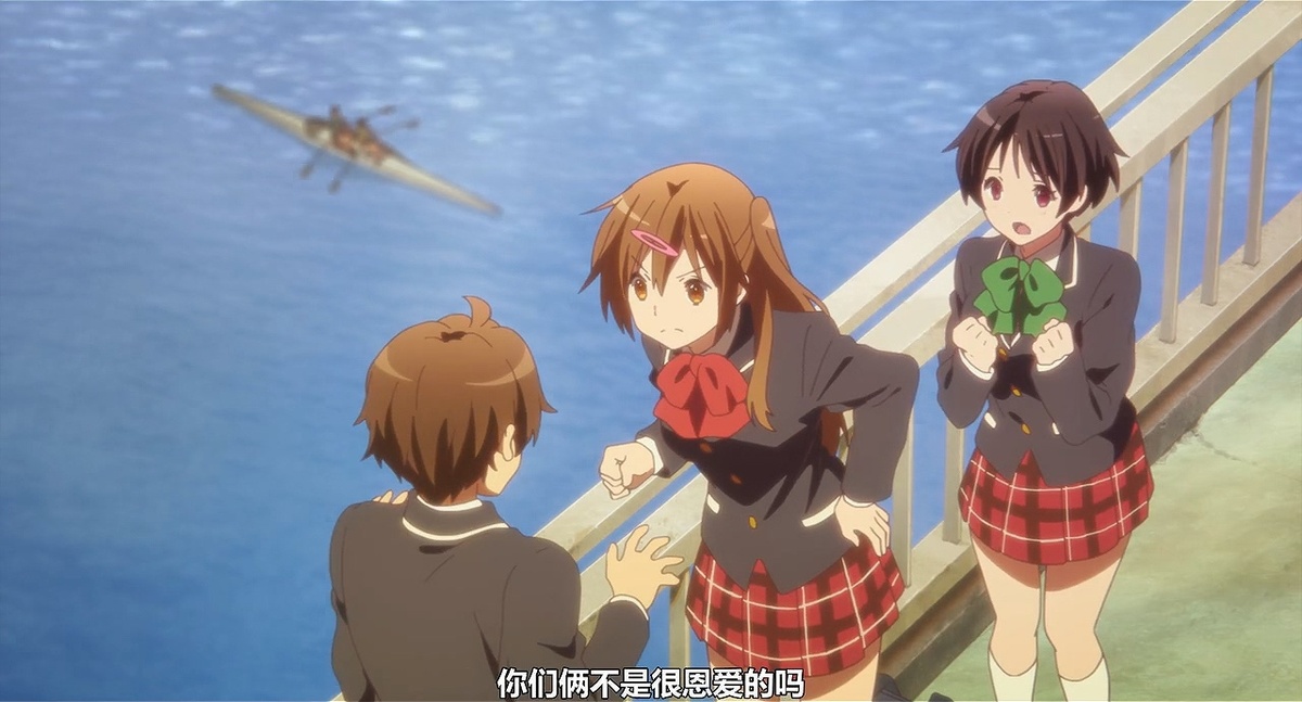 你们俩不是很恩爱的吗