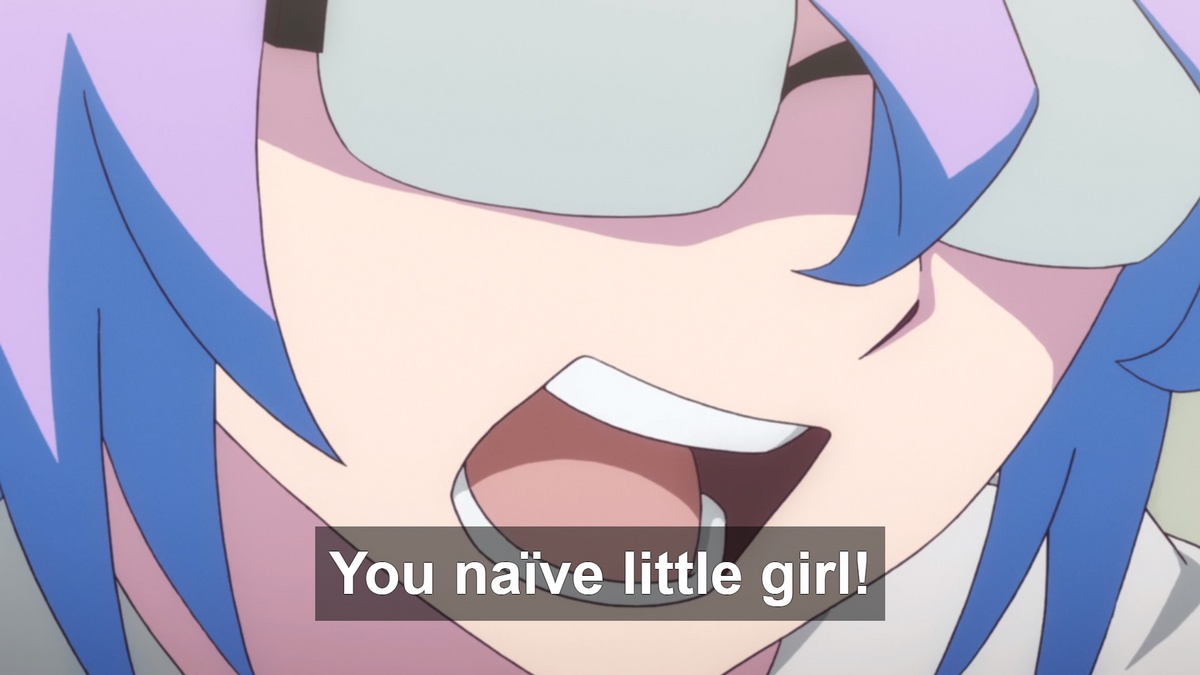 You naïve little girl!